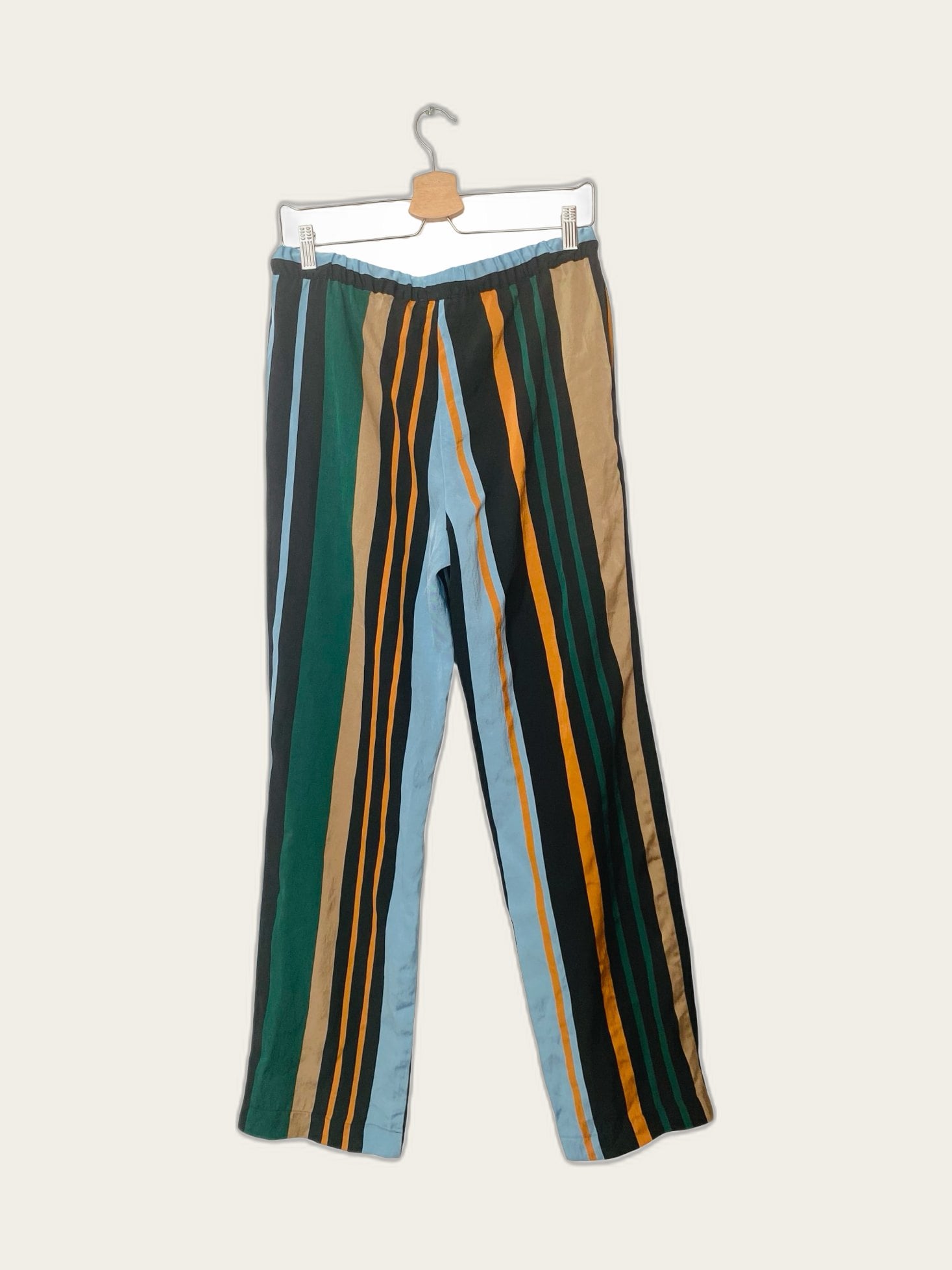Gestreepte track pants