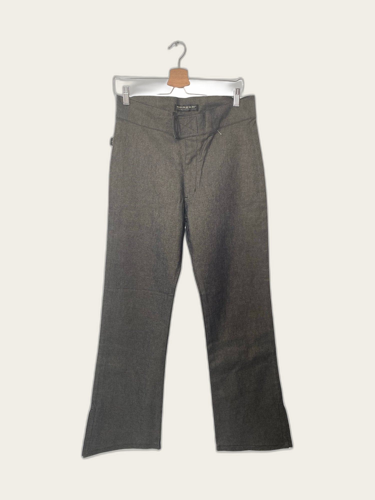 Zomerjeans wijde pijp met goud spikkeltjes