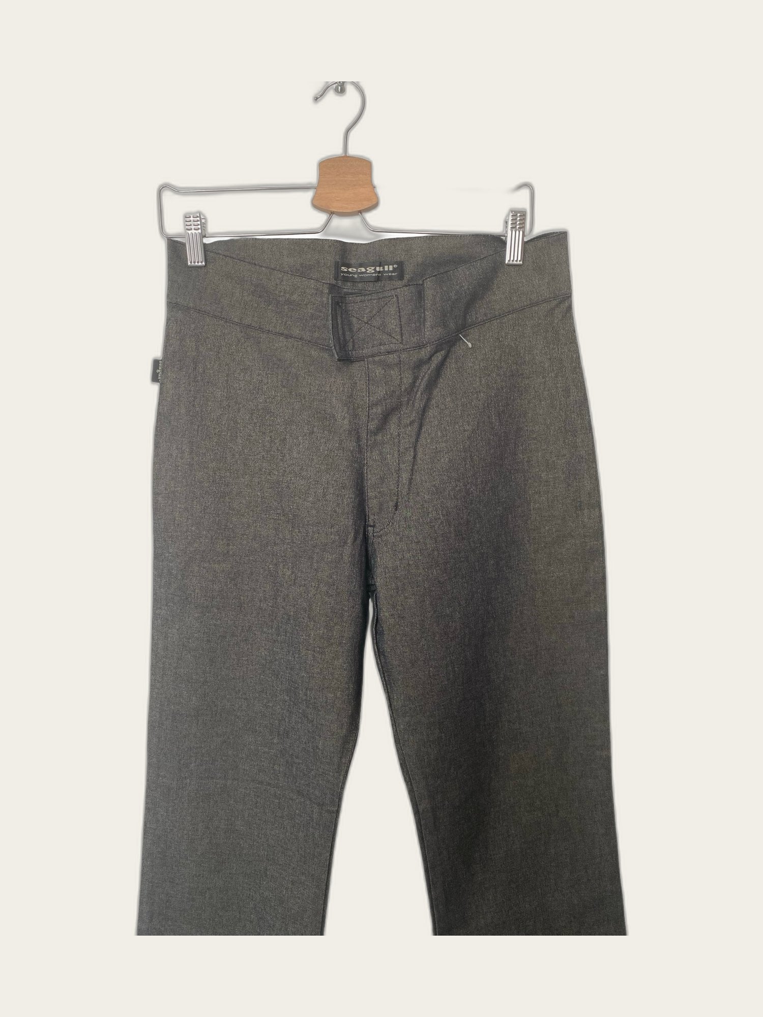 Zomerjeans wijde pijp met goud spikkeltjes