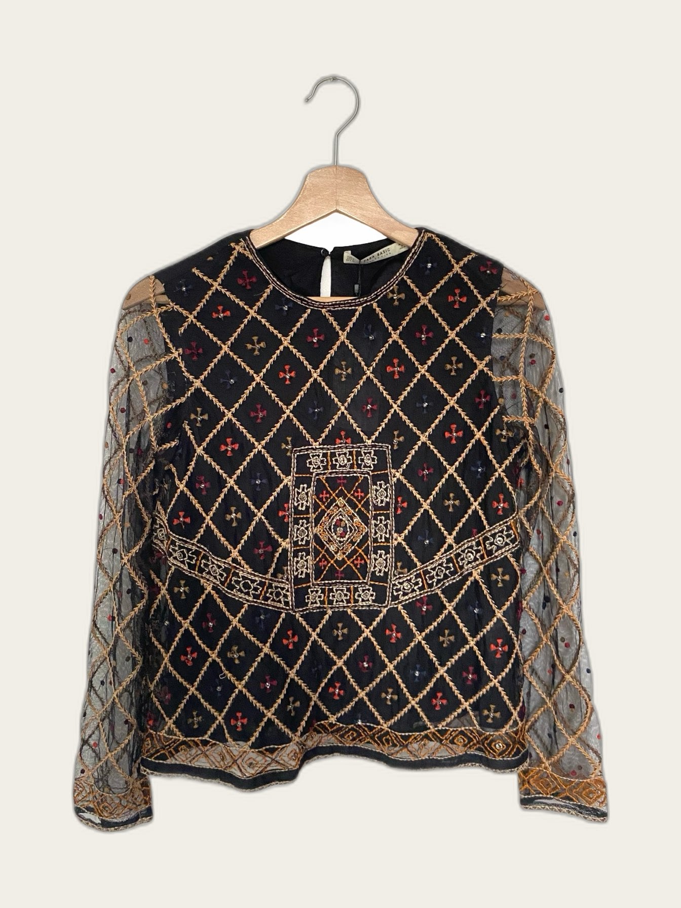 Bohemien top folk-vintage-inspired