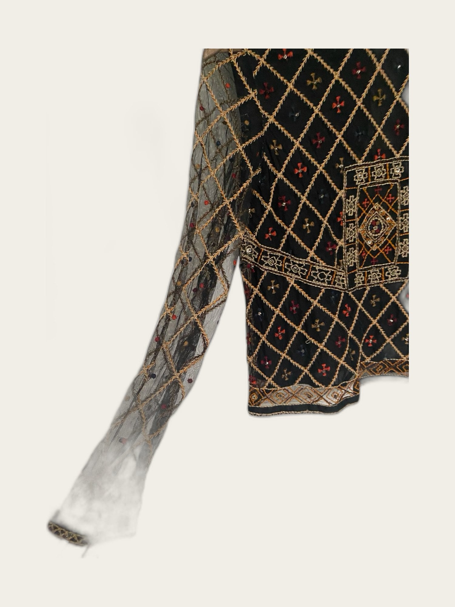 Bohemien top folk-vintage-inspired