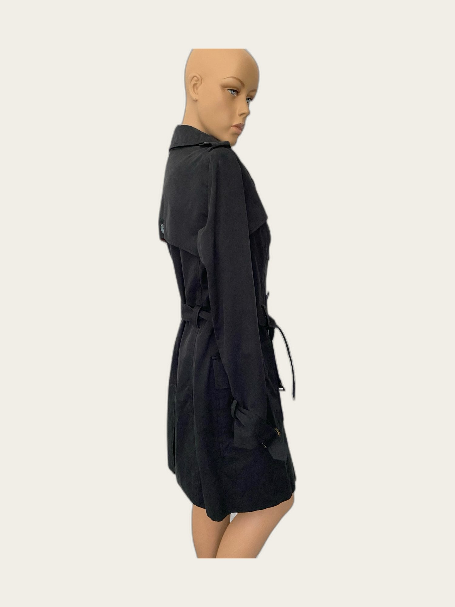 Klassieke trenchcoat double breasted