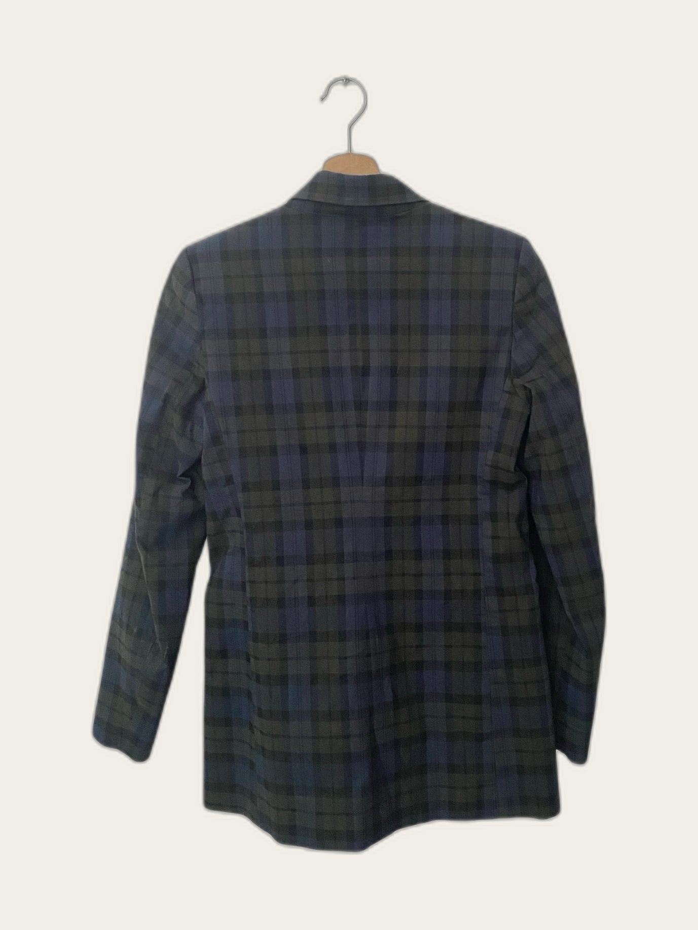 Geruite blazer double breasted