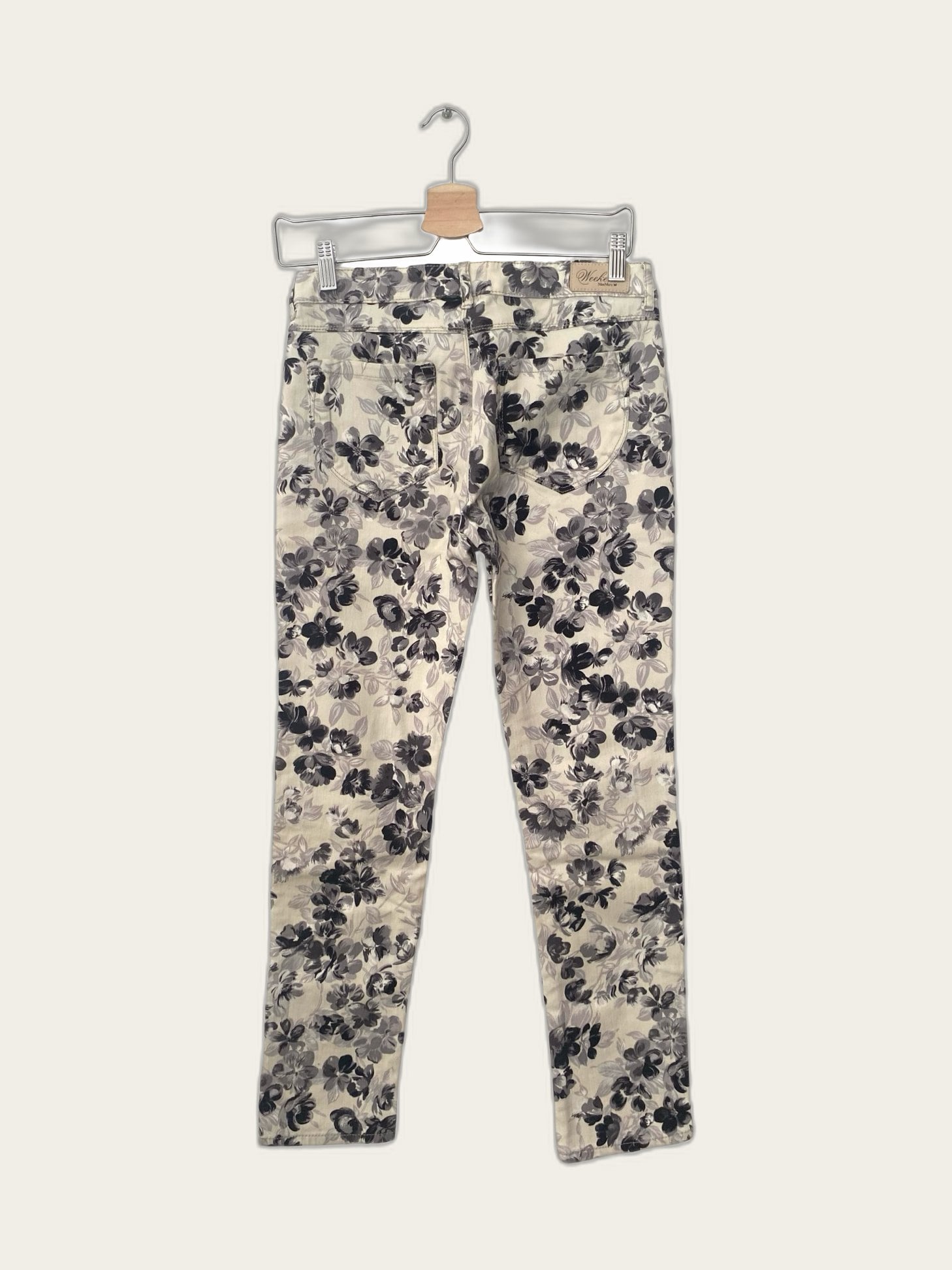 Gebloemde Skinny jeans