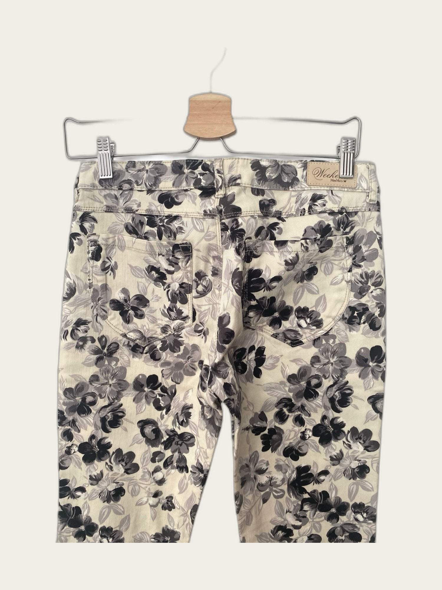 Gebloemde Skinny jeans