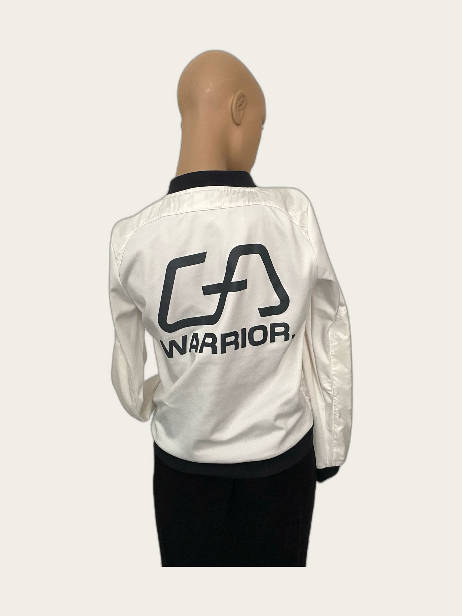 Bomber jacket met opdruk op de rug