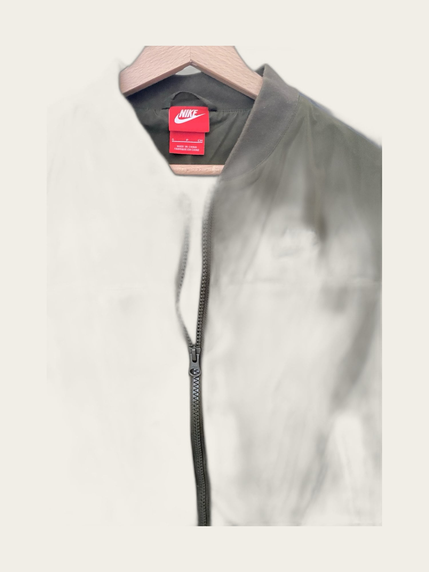 Sporty bomber jacket met zakken