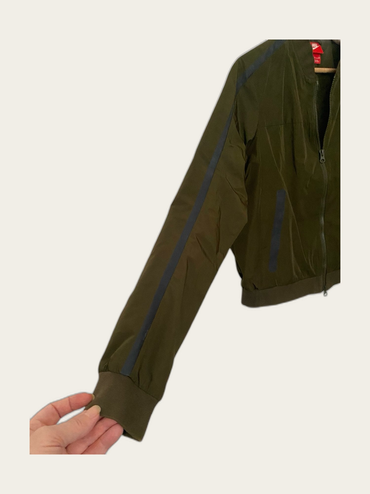 Sporty bomber jacket met zakken