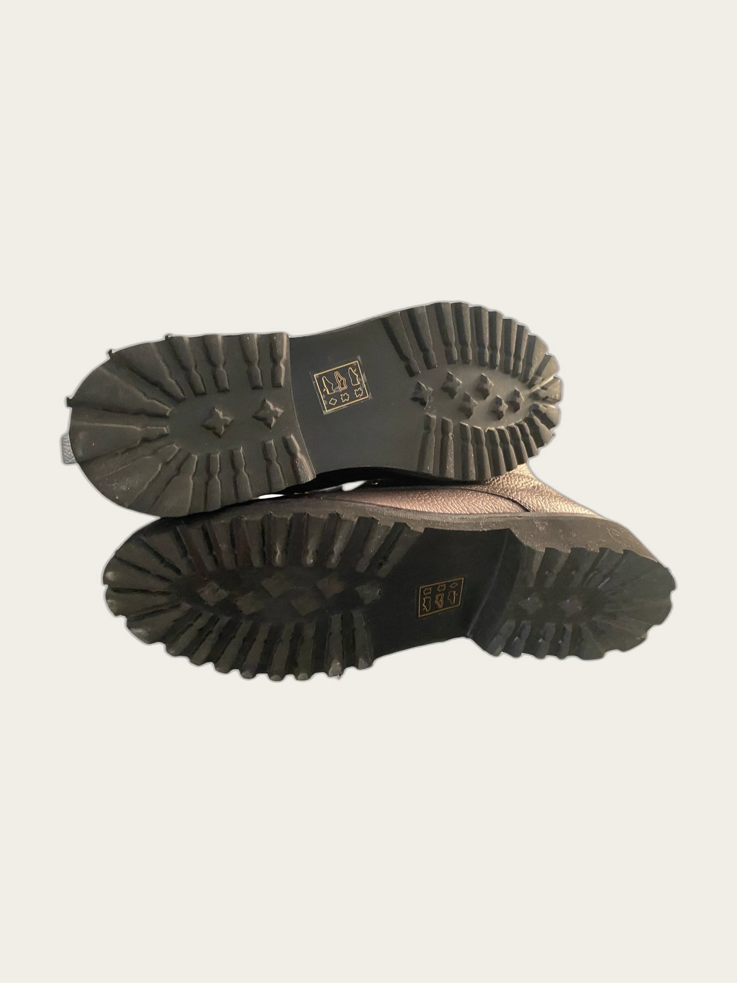 Leren veterboots