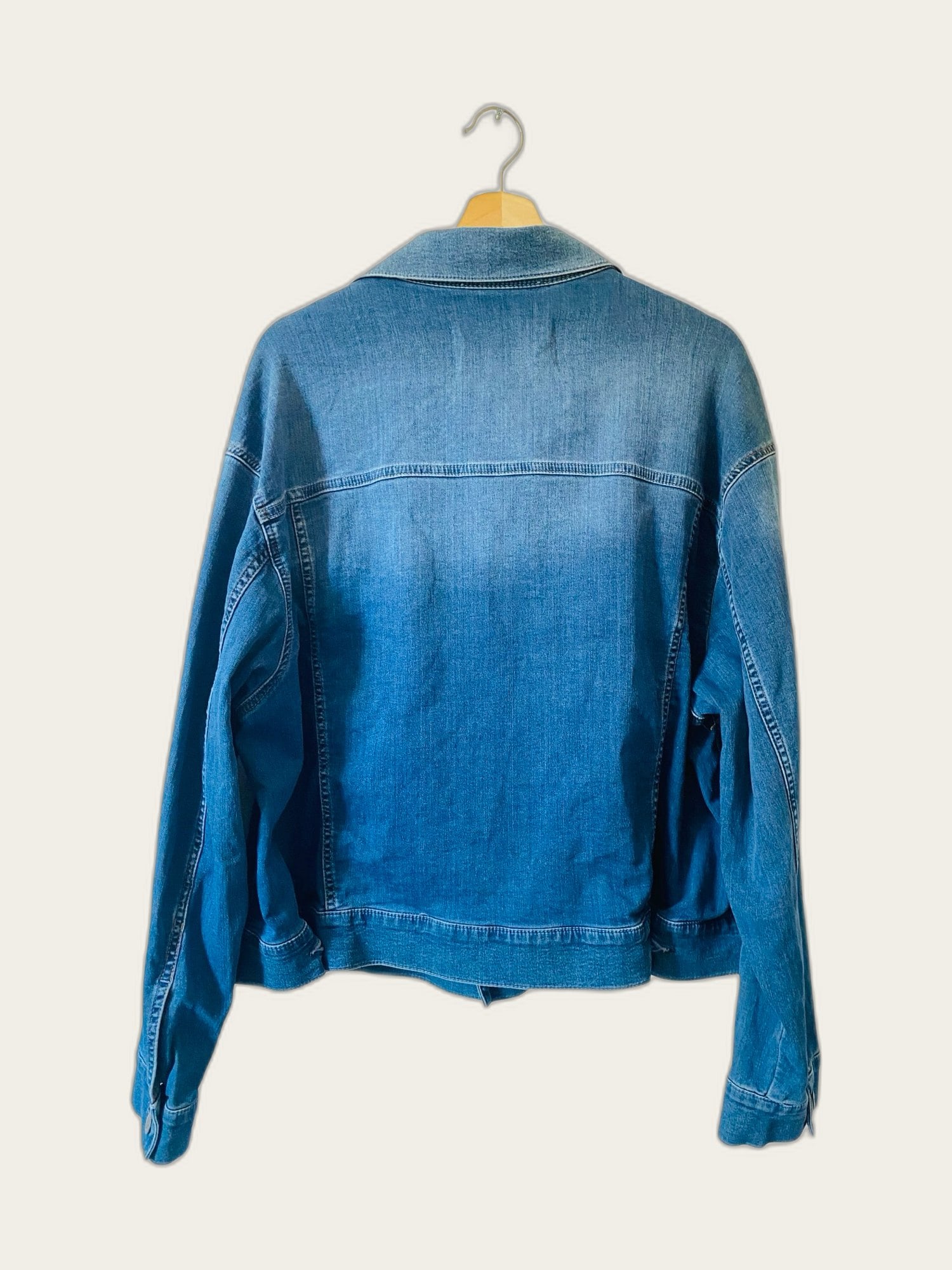 Oversized spijkerjasje stretch