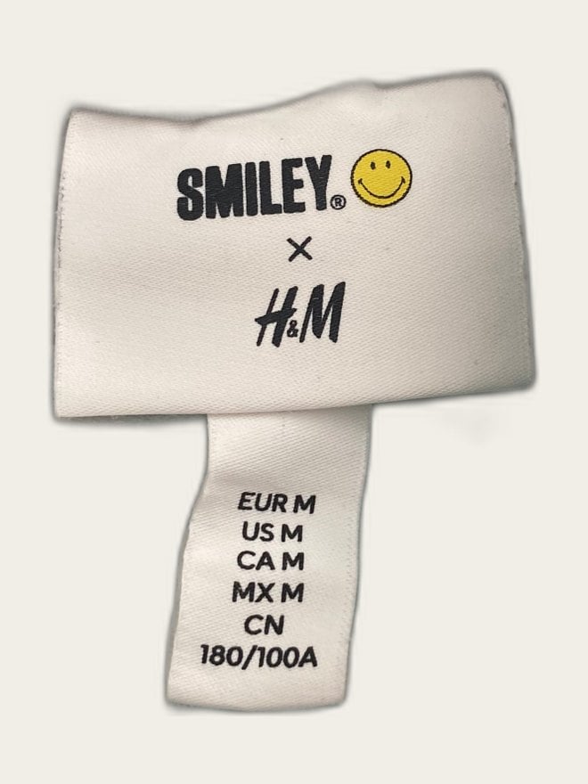 Sweater hoodie oversized smiley