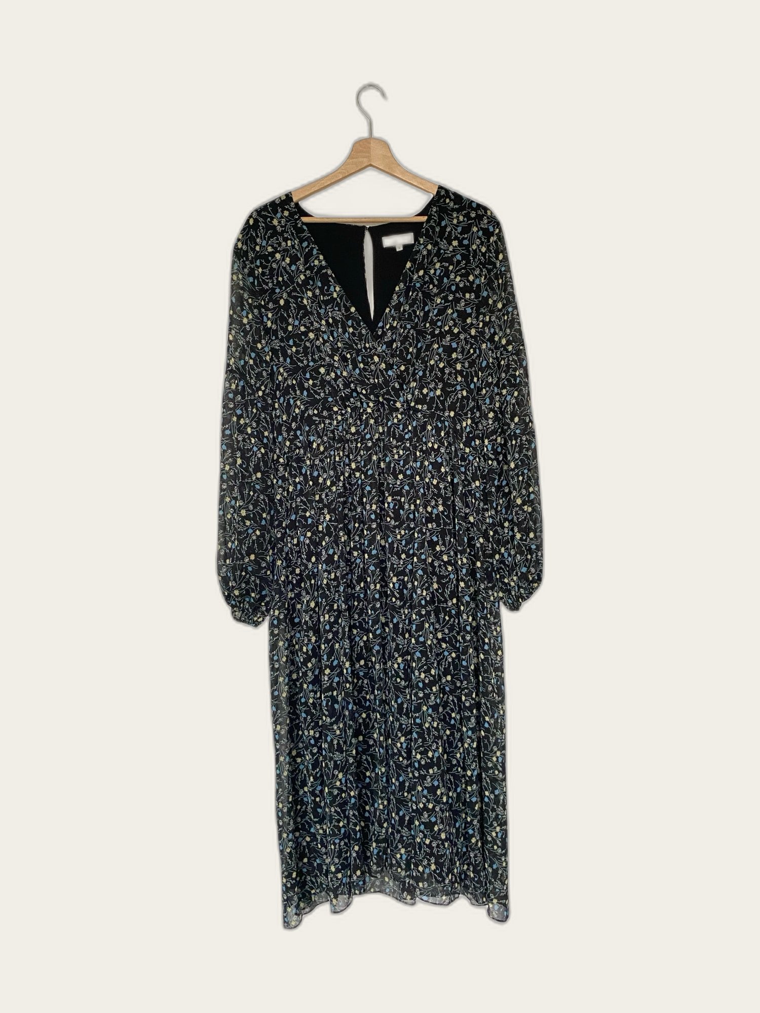 Maxijurk bloemetjes fairy-stijl