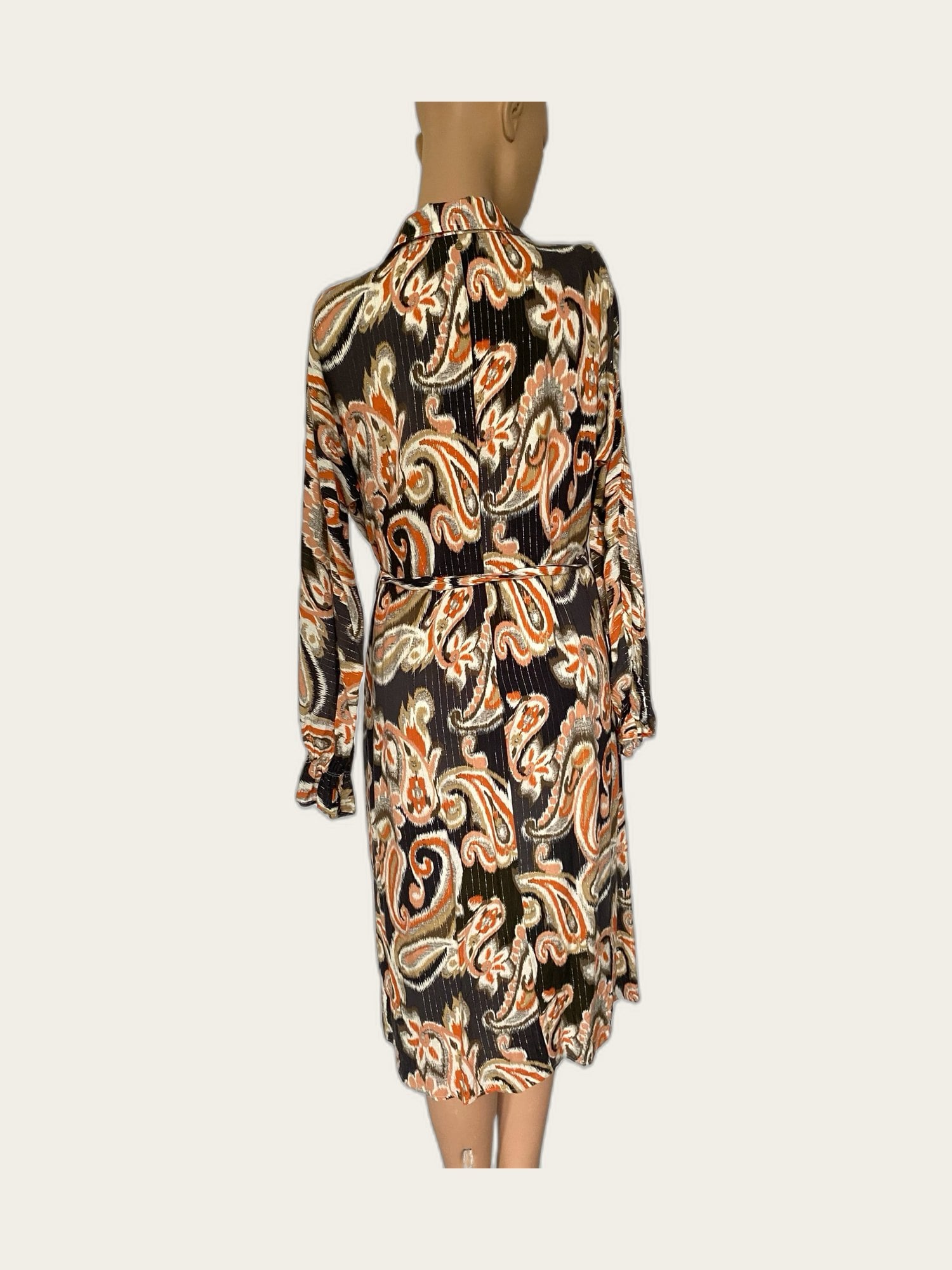 Blousejurk Paisley met gouddraad