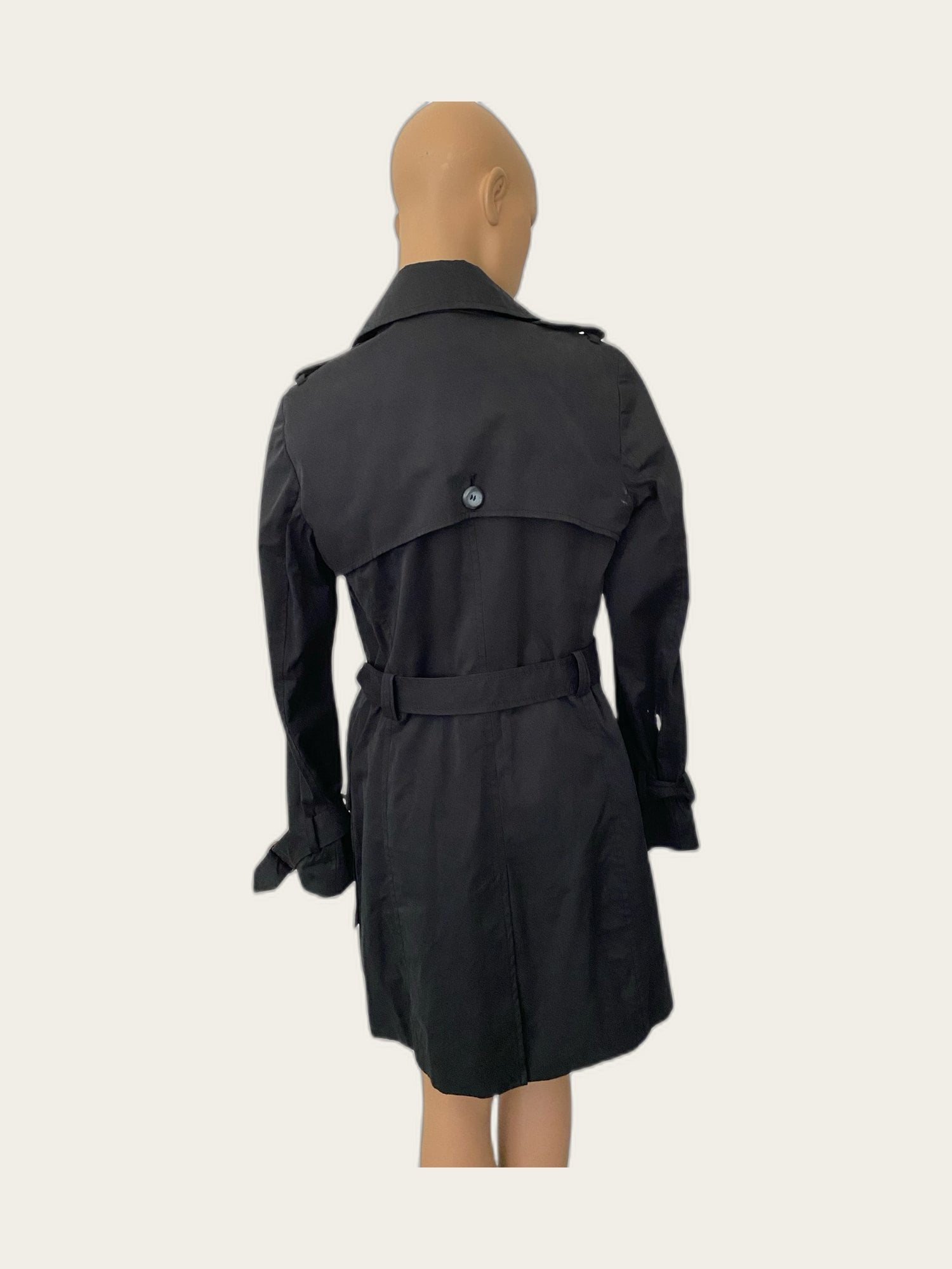 Klassieke trenchcoat double breasted
