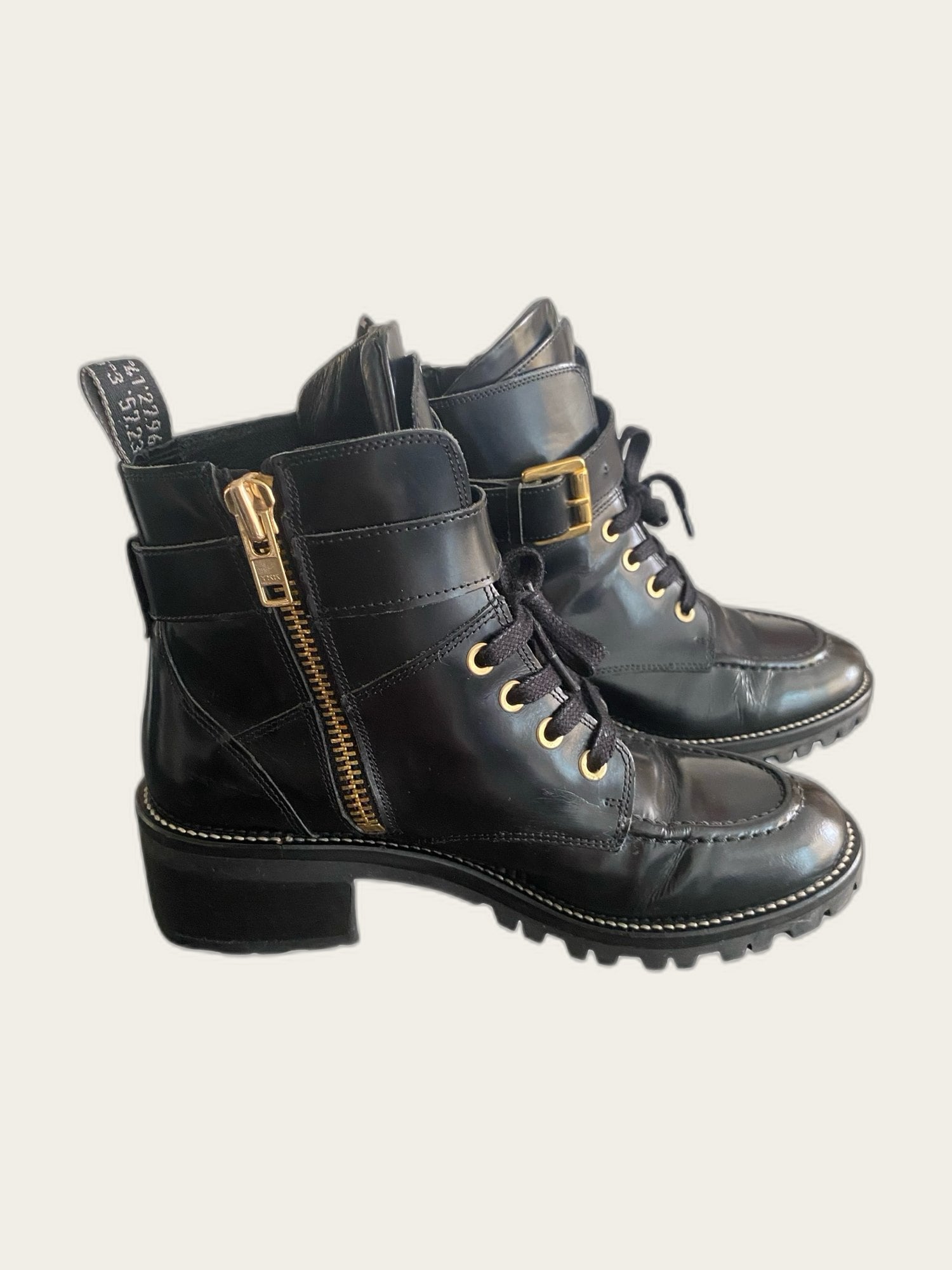 Licht glanzende boots