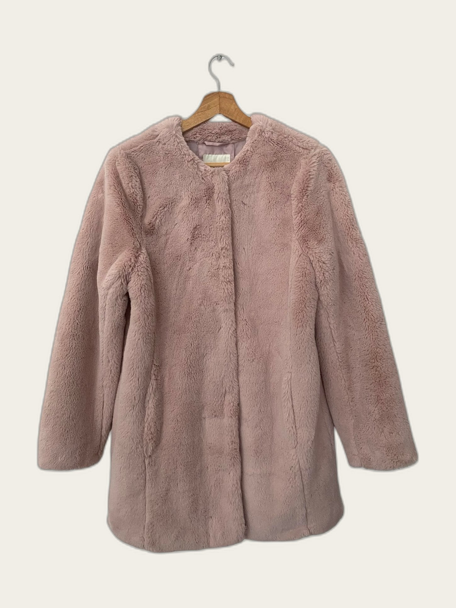 Faux fur coat