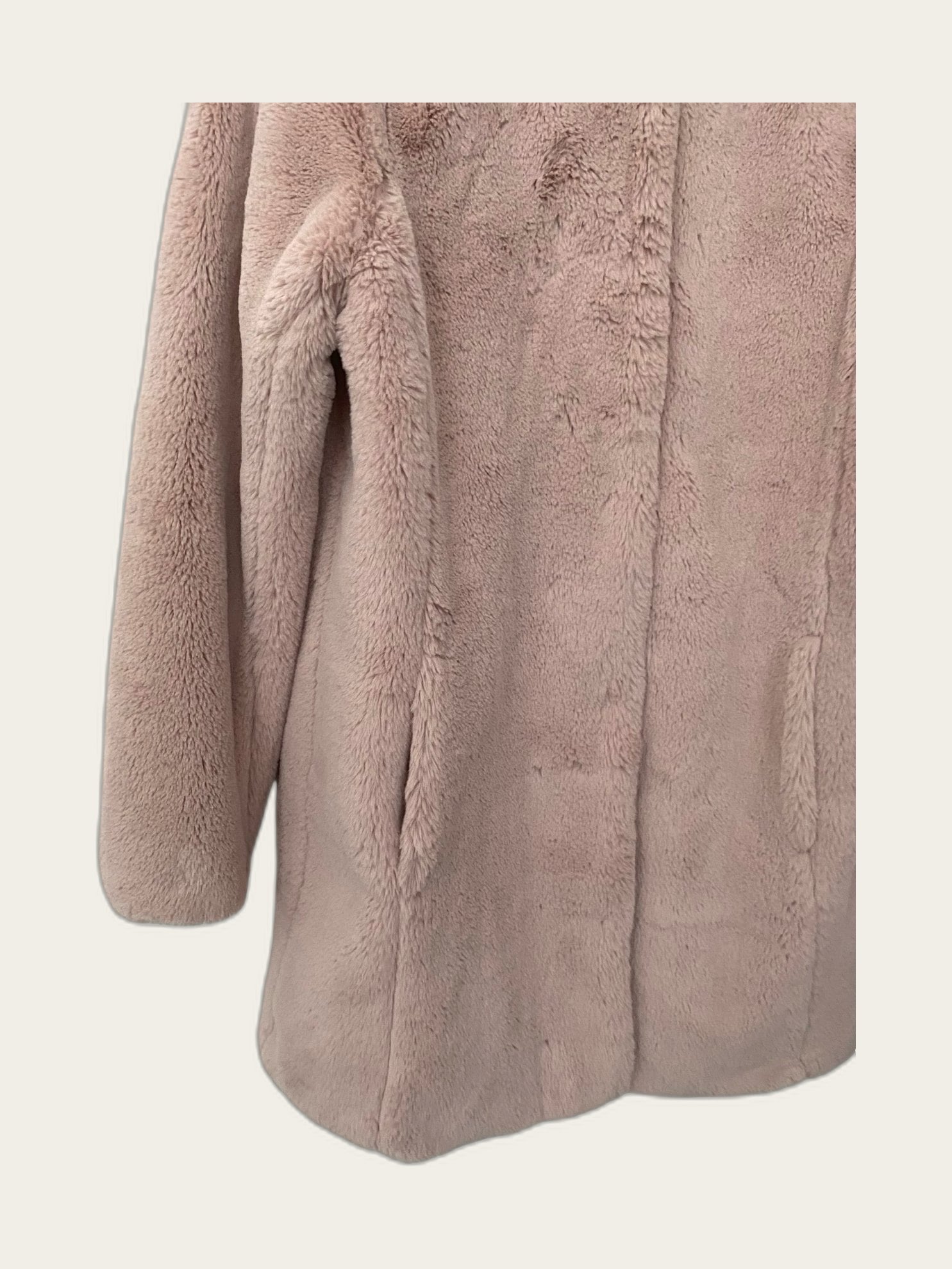 Faux fur coat