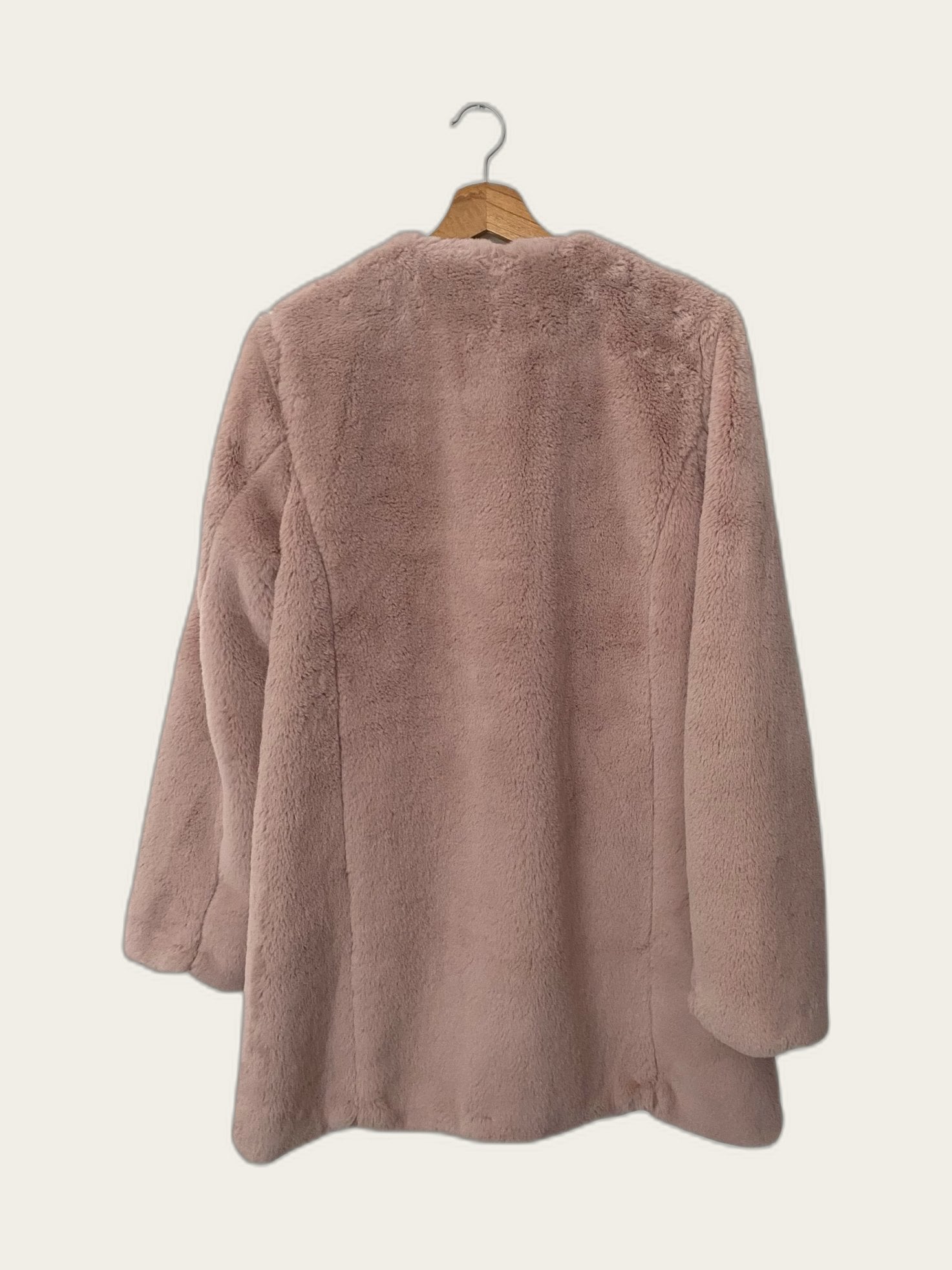 Faux fur coat