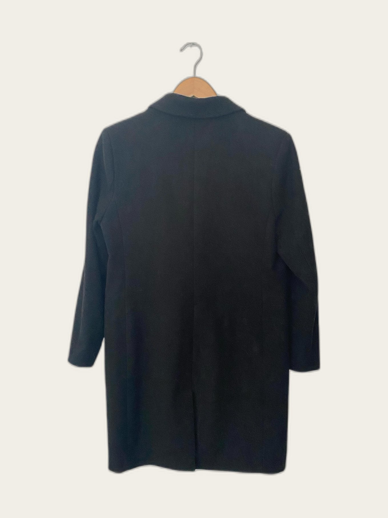 Klassieke wollen coat