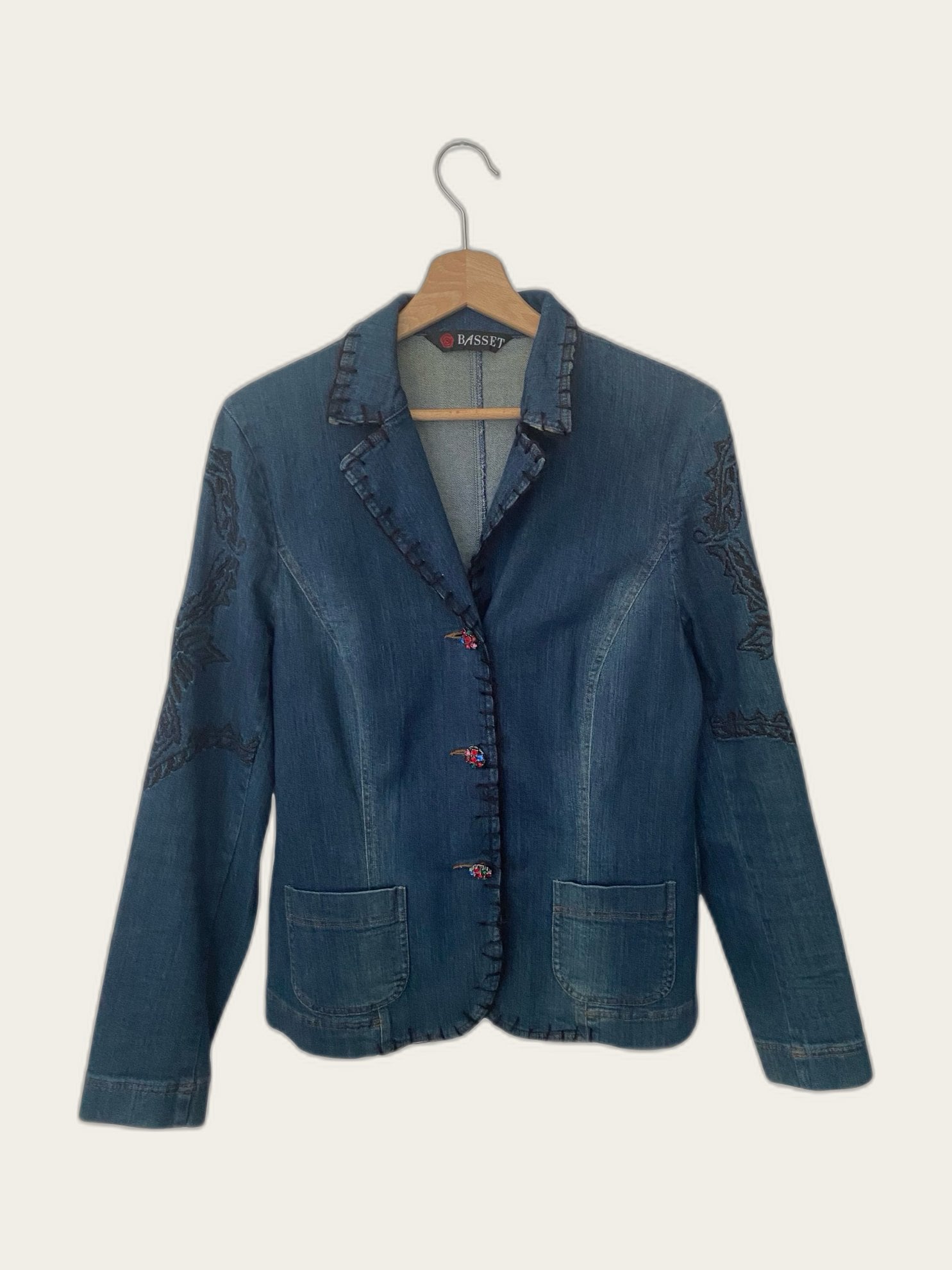 Vintage denim blazer