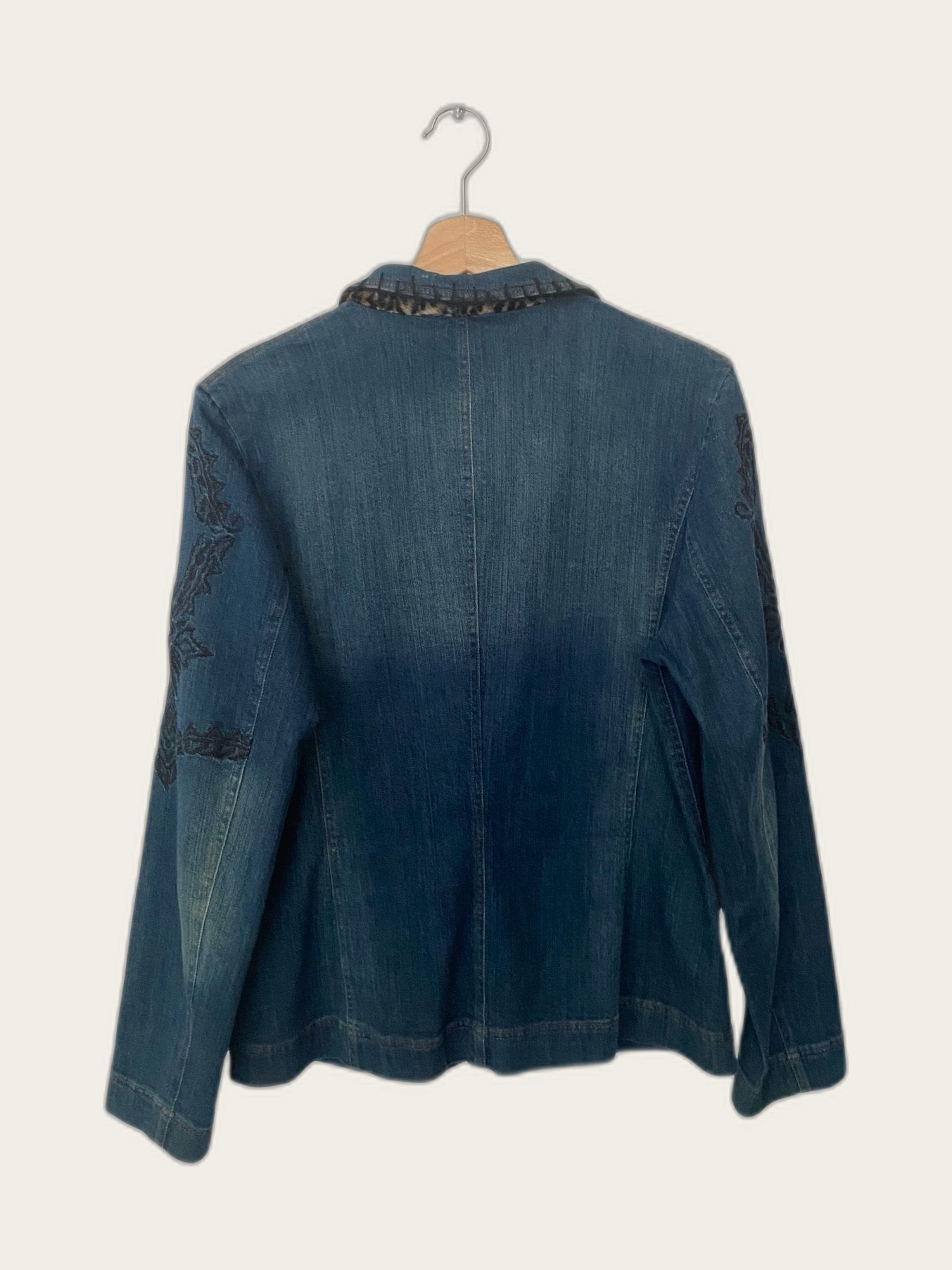 Vintage denim blazer