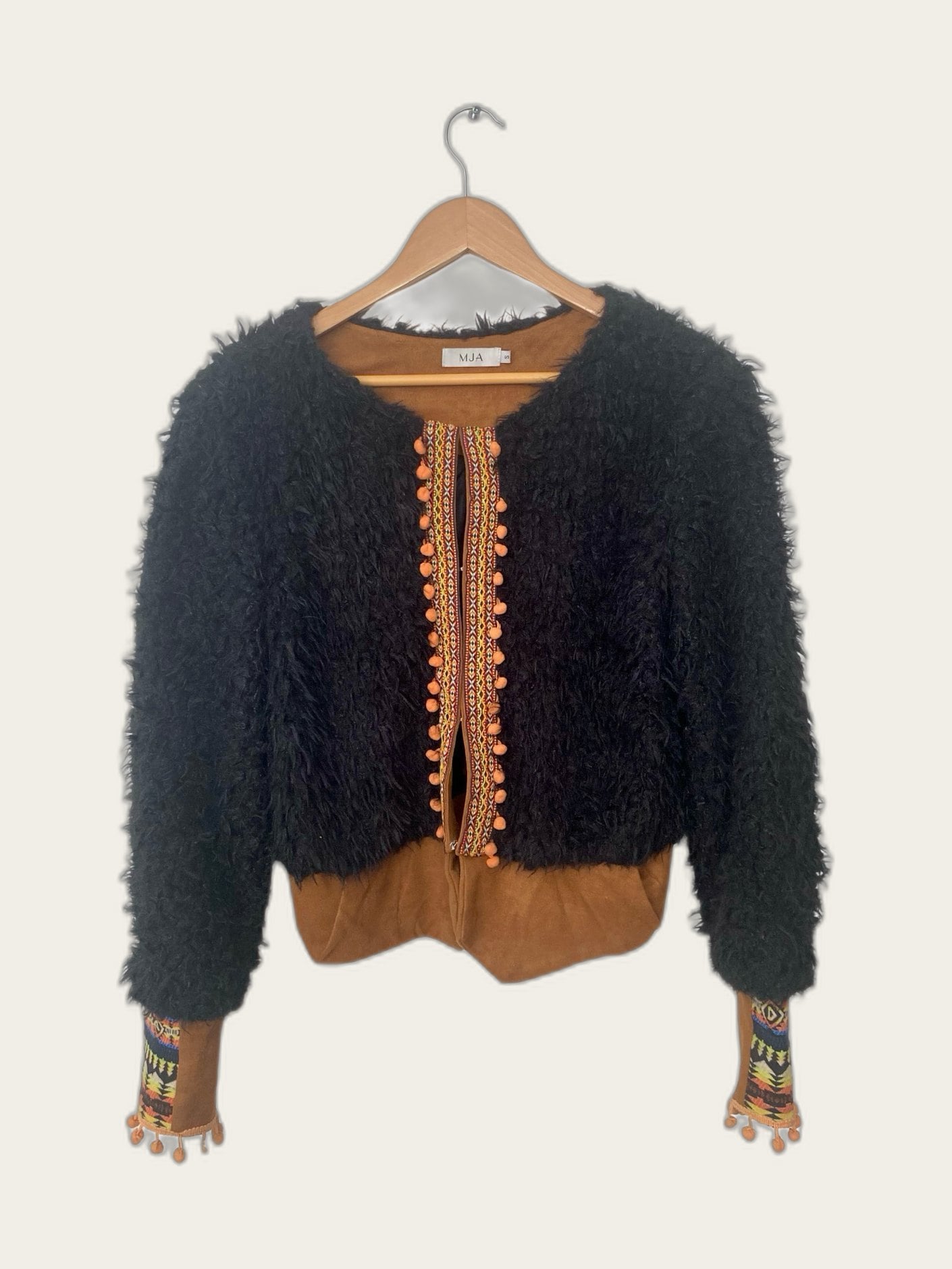 Fluffy boho vestje