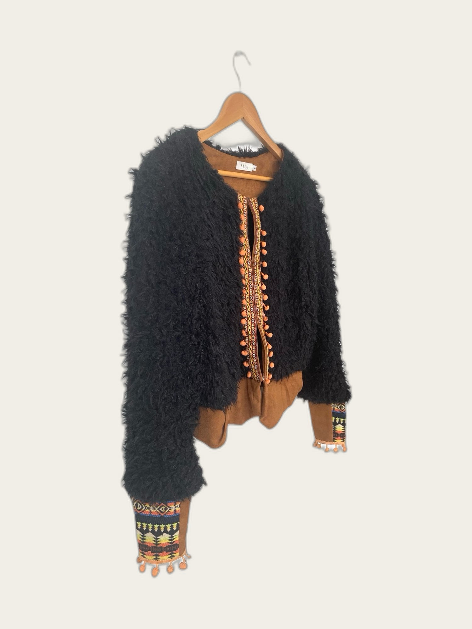 Fluffy boho vestje