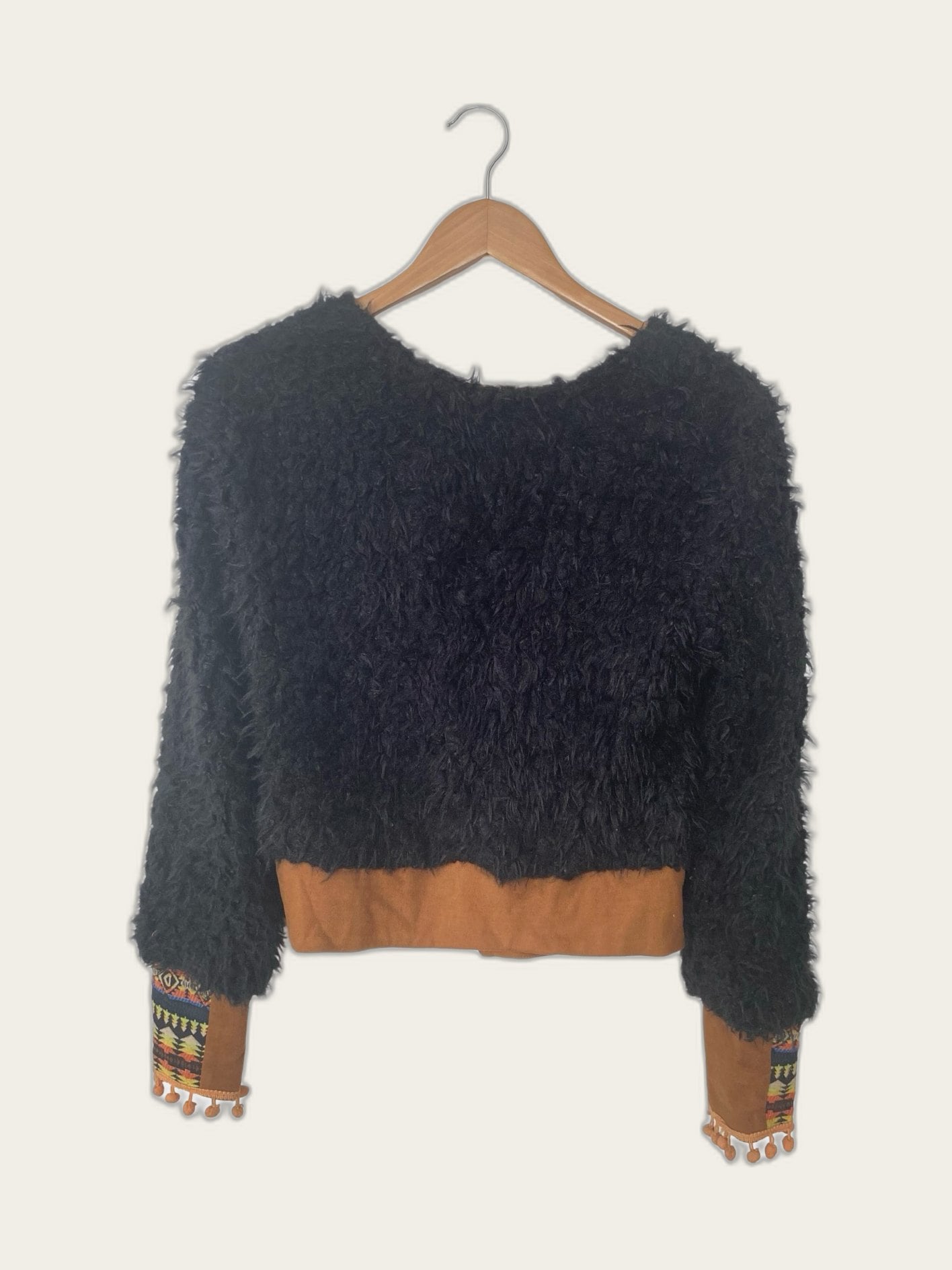 Fluffy boho vestje