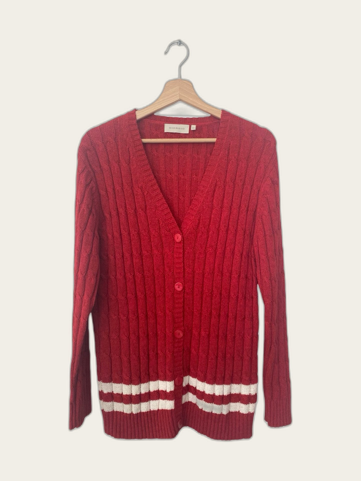 Kabelgebreid zomervest