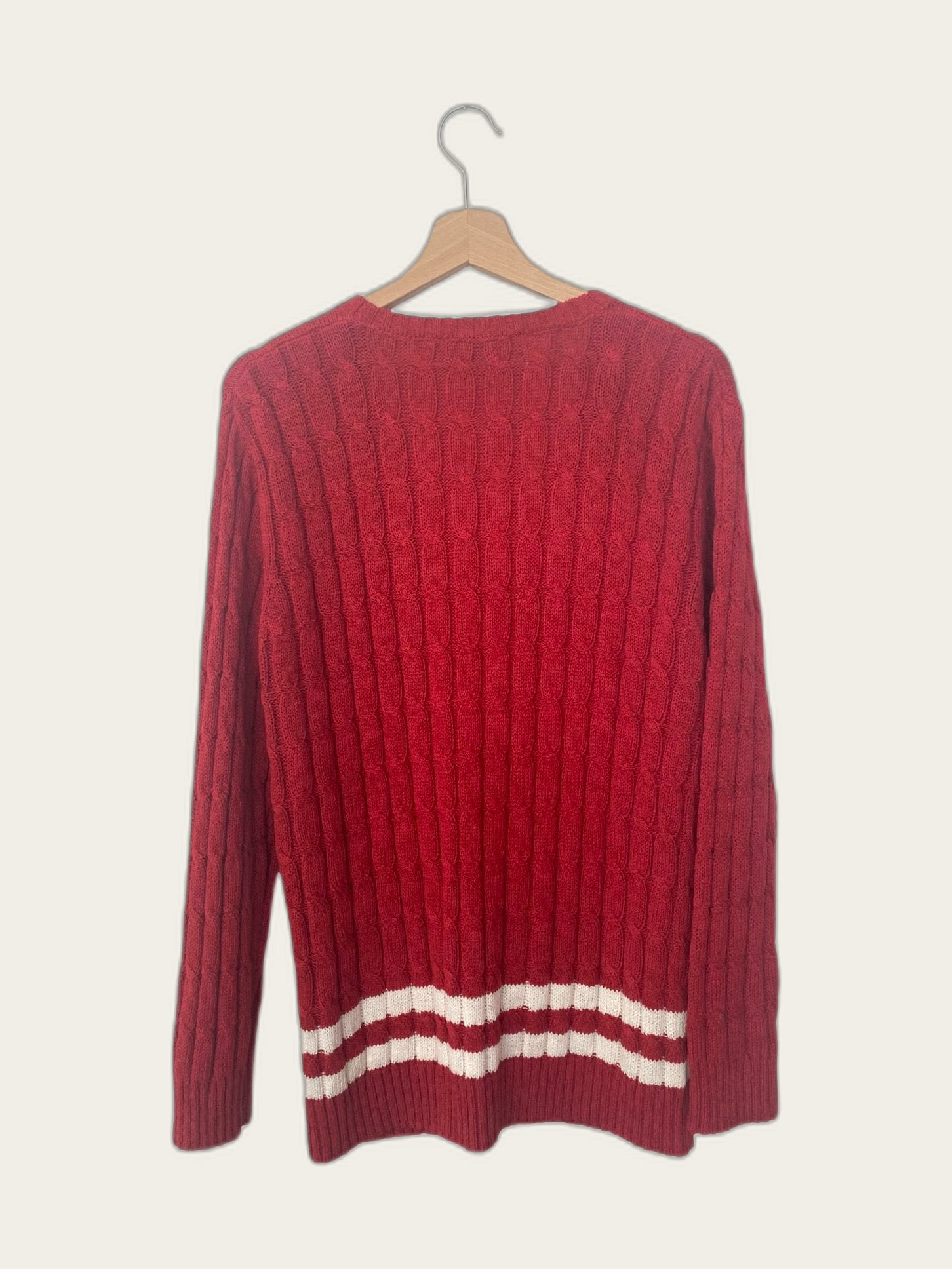 Kabelgebreid zomervest