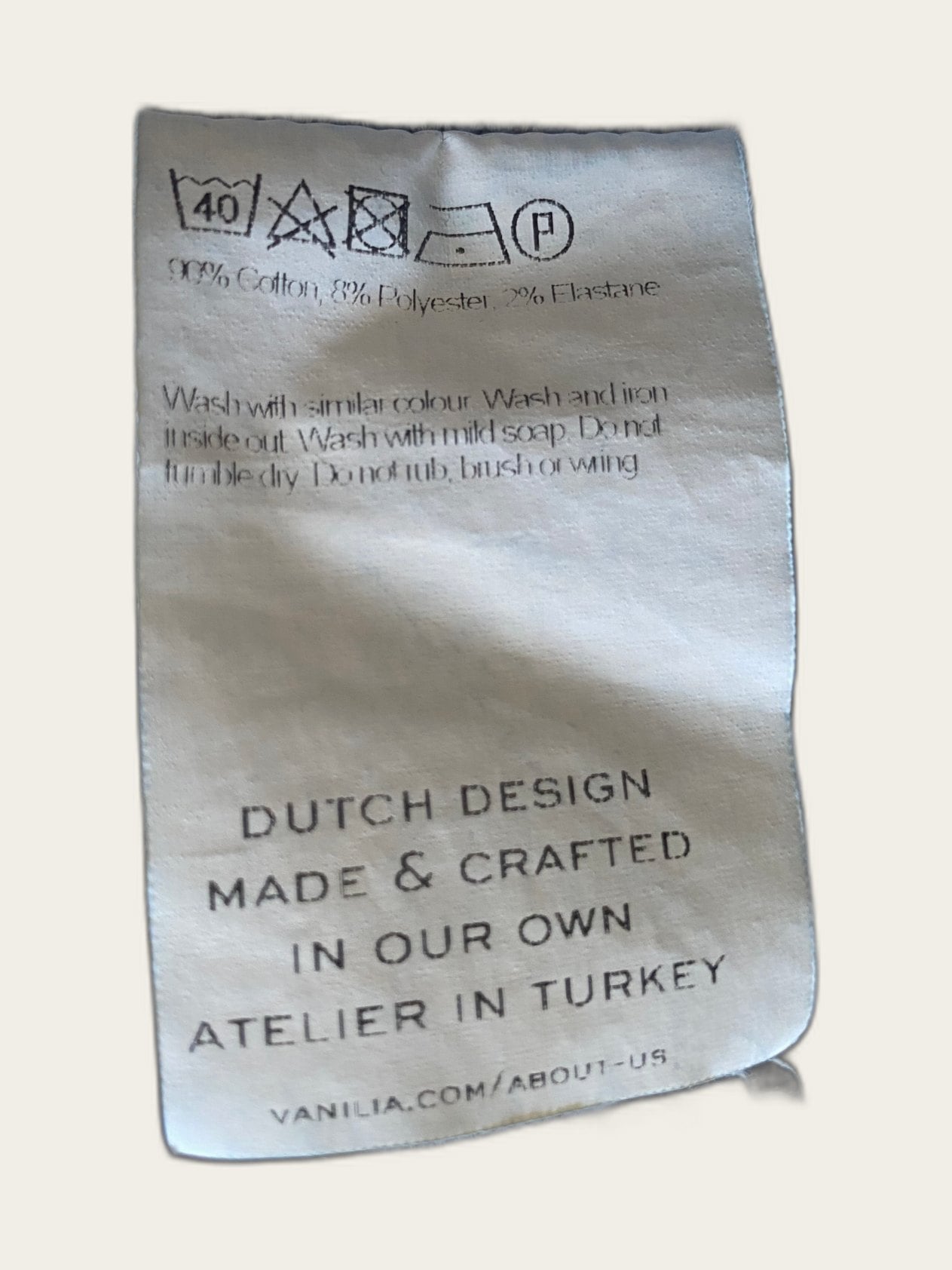 Oversized spijkerjasje stretch
