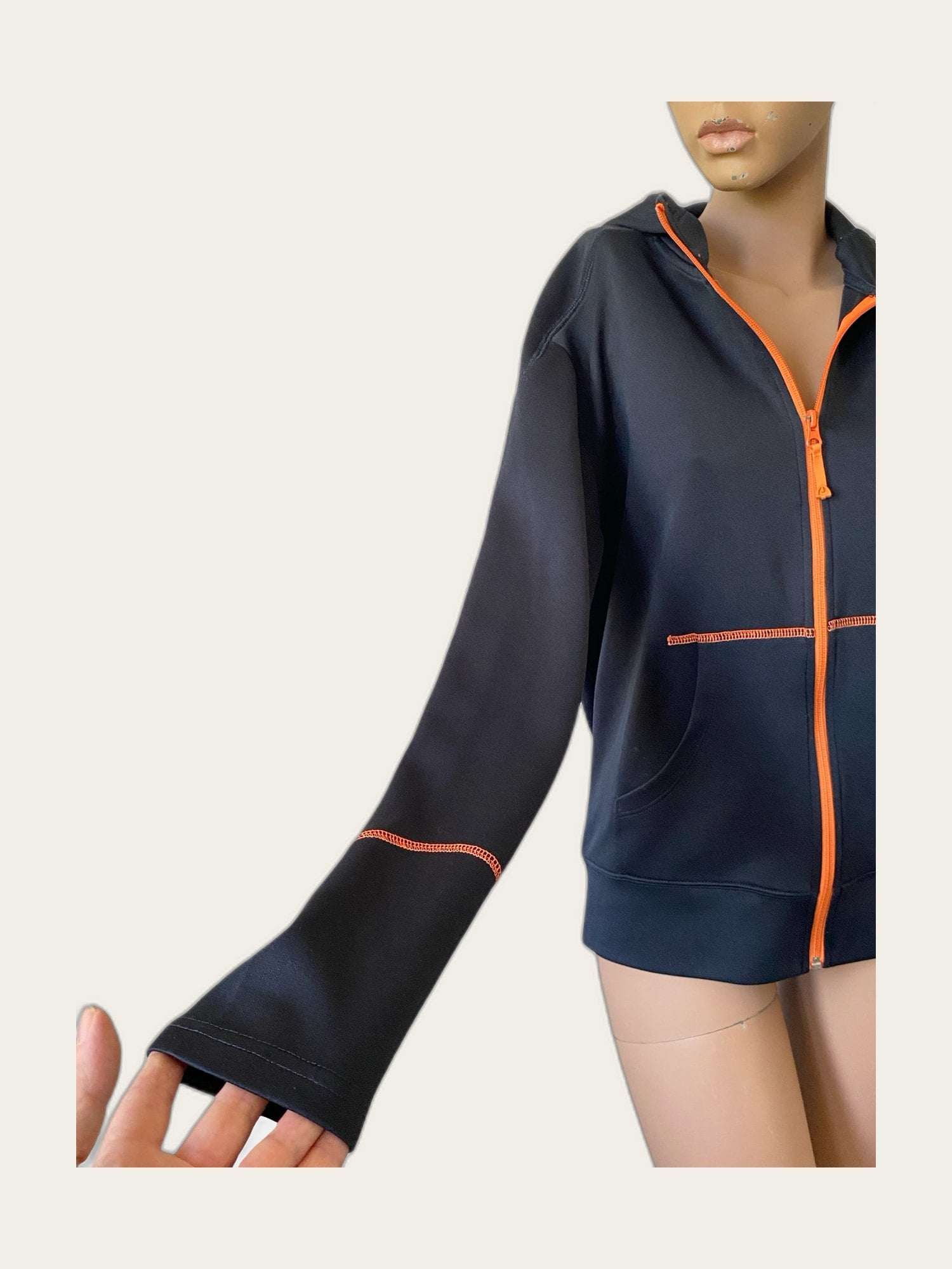 Outdoor jacket met capuchon