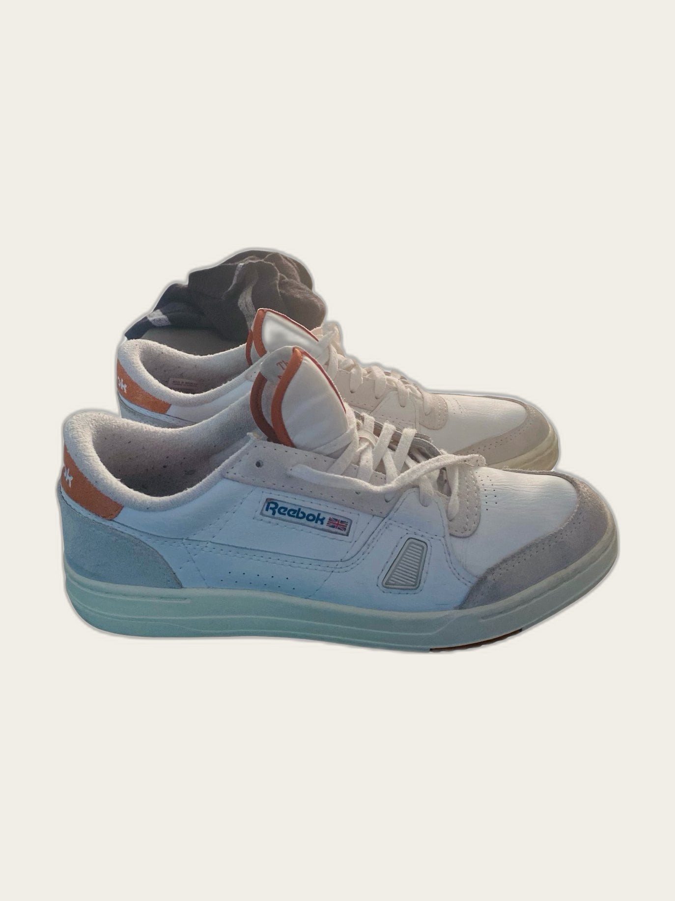 Witte sneakers maat 45,5