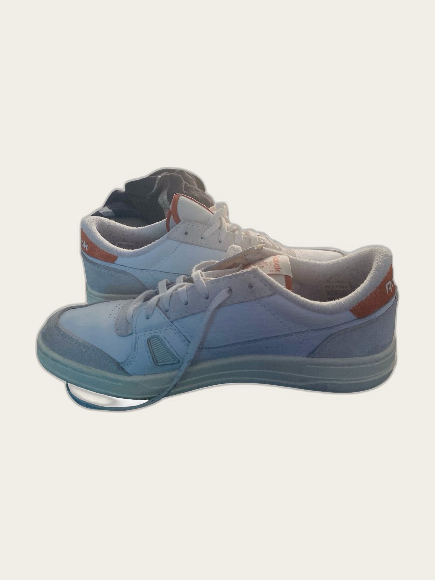 Witte sneakers maat 45,5