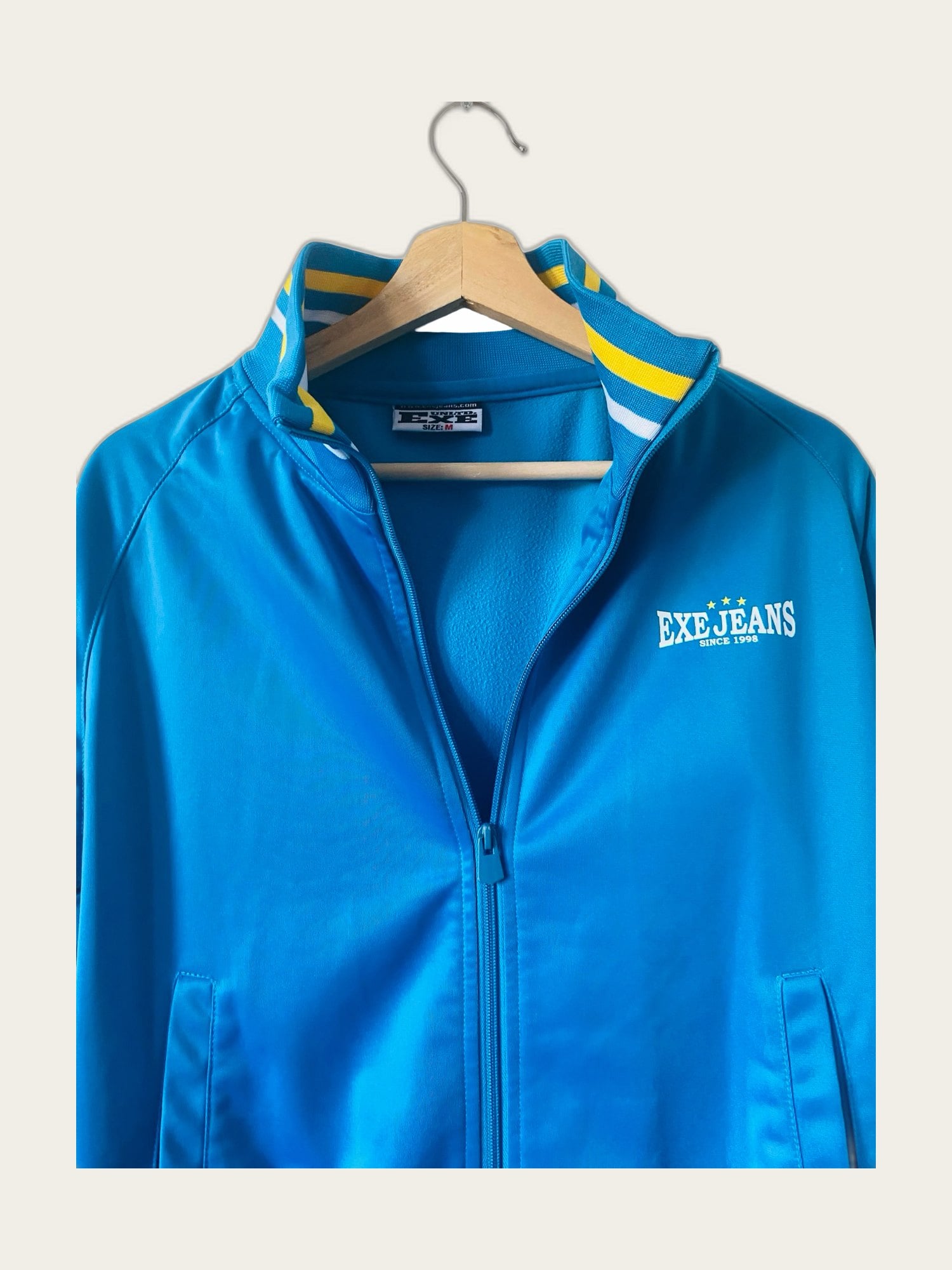 80s 90s vintage inspired sports jacket