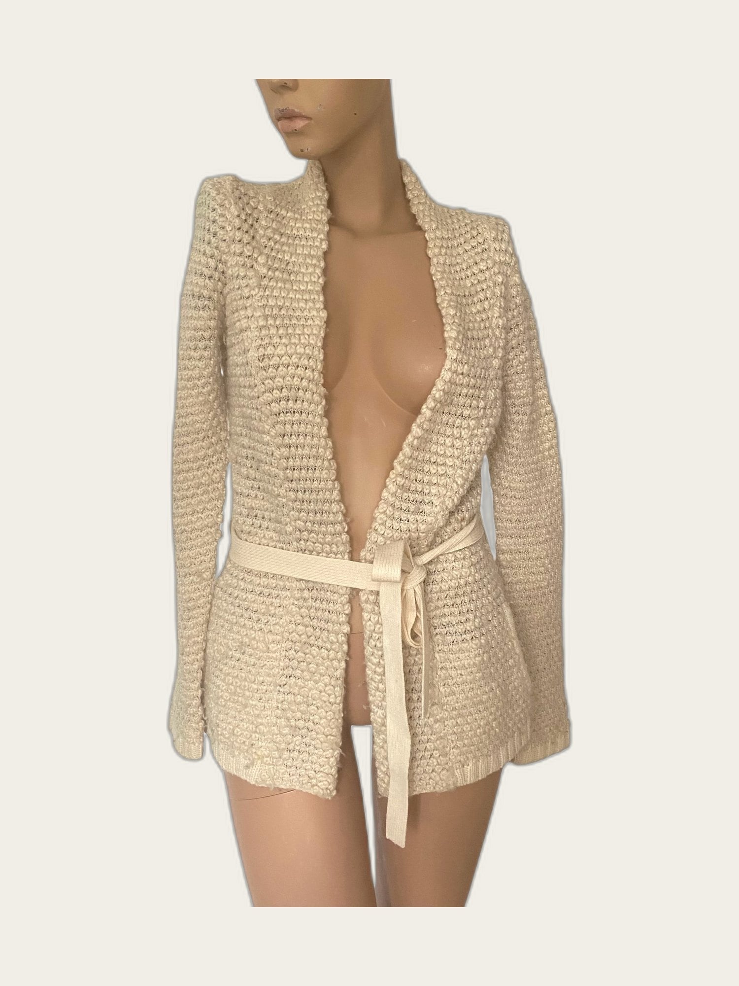 Dik gebreid vest