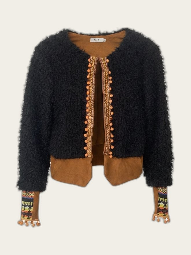 Fluffy boho vestje