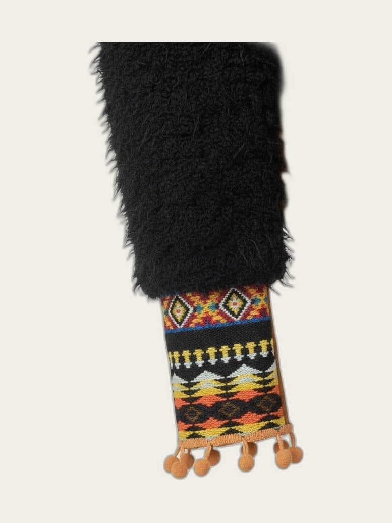Fluffy boho vestje